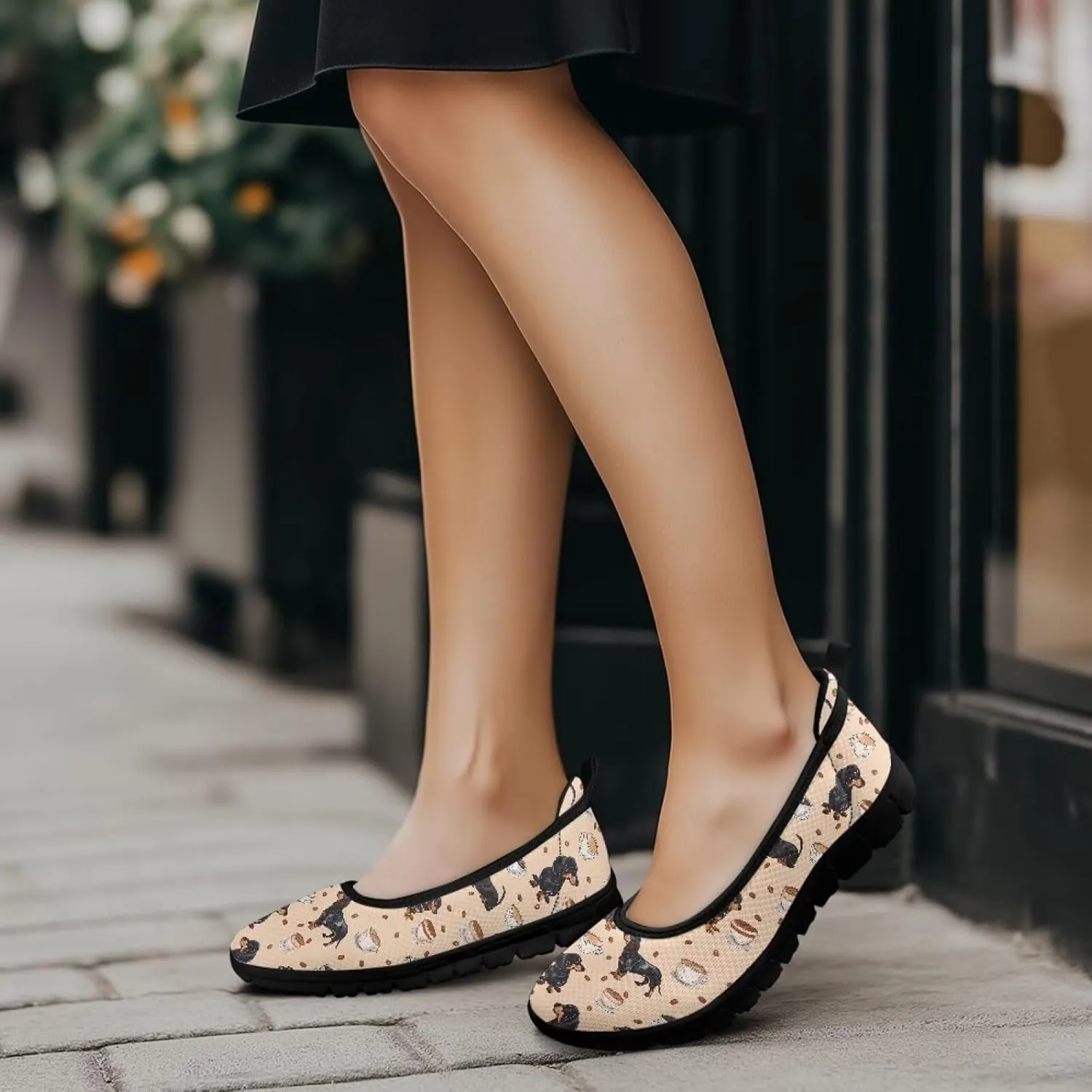 Womens Loafers Shoes Platform Spring Flats Shoes Comfortable Slip On Casual Dress Shoes, Size 6-10