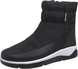Womens Snow Boots Waterproof Insulated Wide Width Women's Tall Snow Boots Waterproof Women Winter Snow Boots Winter Boots for Women High Heels Botas De Invierno Para Mujer Con Peluche