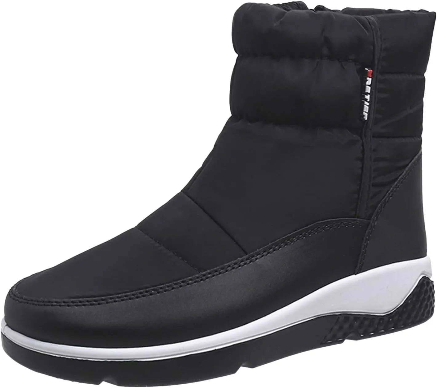 Womens Snow Boots Waterproof Insulated Wide Width Women's Tall Snow Boots Waterproof Women Winter Snow Boots Winter Boots for Women High Heels Botas De Invierno Para Mujer Con Peluche