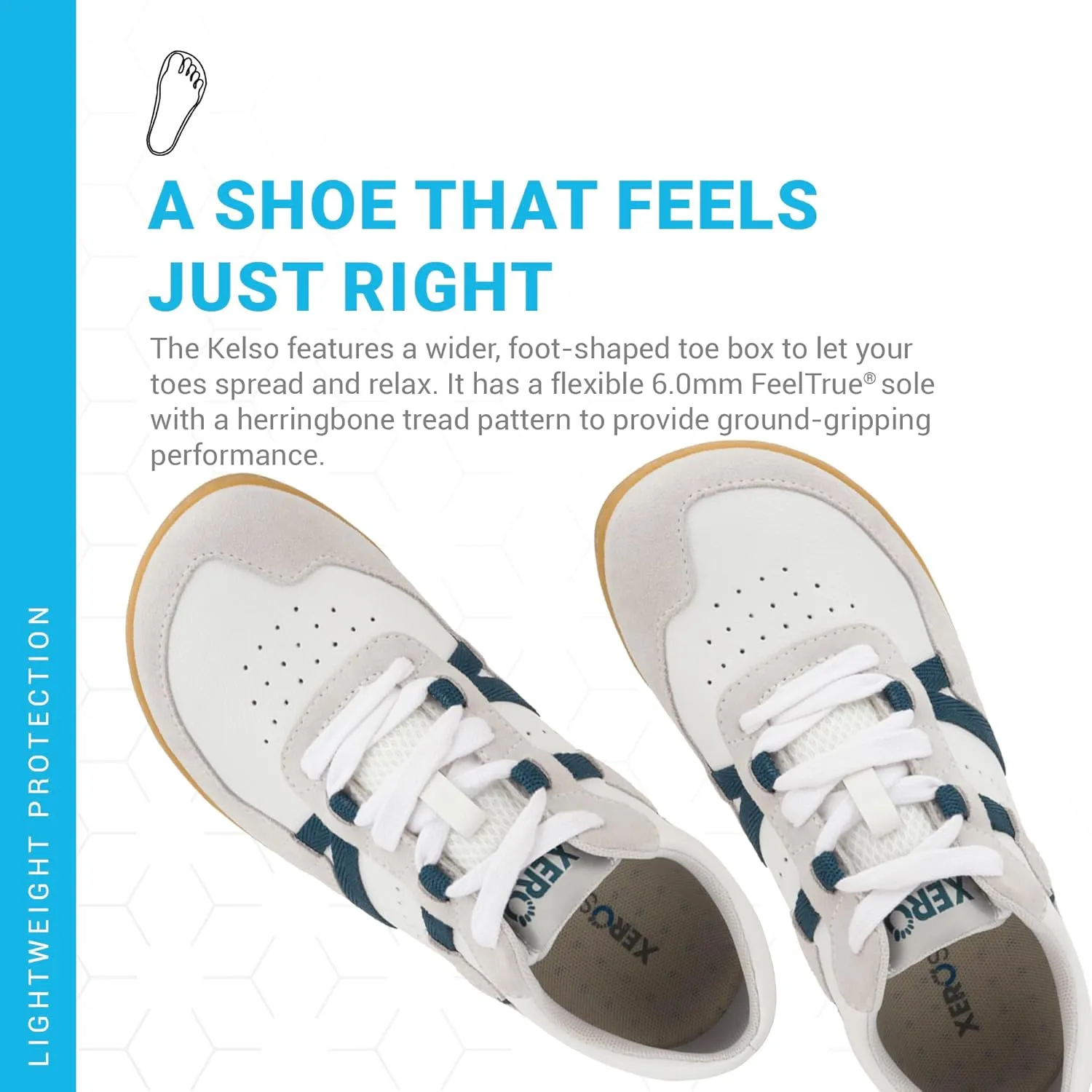 Xero Shoes Men's Kelso Barefoot Sneaker