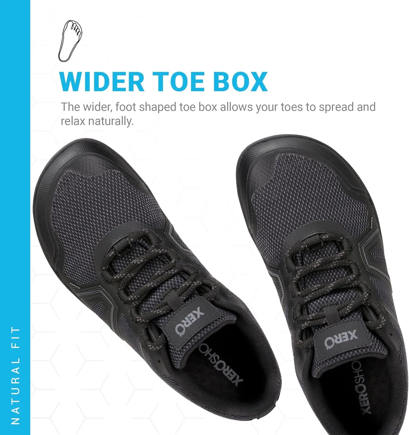 Xero Shoes Women's Mesa Trail Barefoot Waterproof Trail Runner