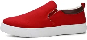 YAXE Men's Slip On Canvas Loafers Casual Skateboarding Shoes