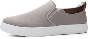 YAXE Men's Slip On Canvas Loafers Casual Skateboarding Shoes